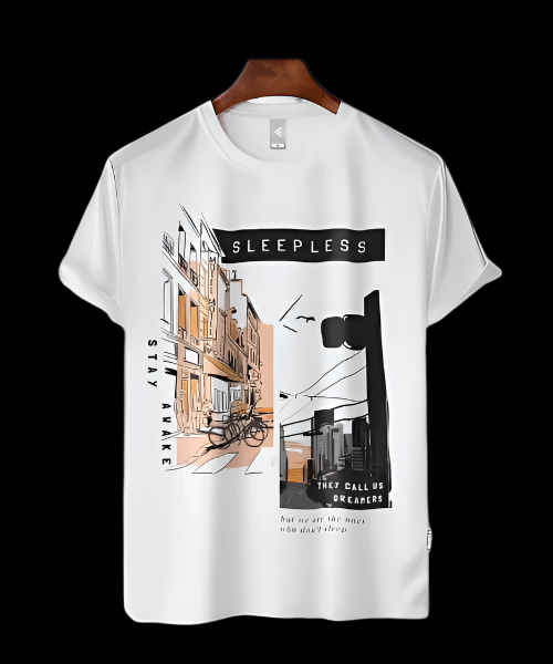 Sleepless | Premium Drop Shoulder T-Shirt