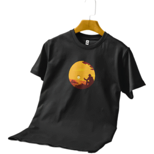 Solitude at Sundown | Premium Drop Shoulder T-Shirt