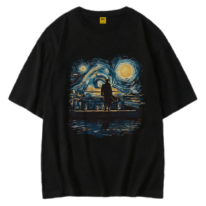 Starry Reflection | Premium Drop Shoulder T-Shirt