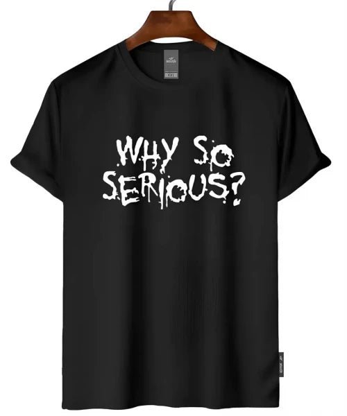 Why So Serious | Premium Drop Shoulder T-Shirt