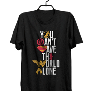 You Ain’t Saved the World Alone | Premium Drop Shoulder T-Shirt