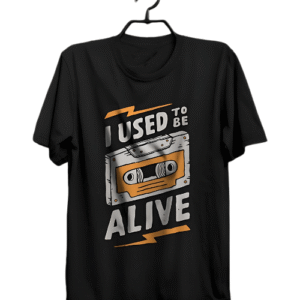 I Used to Be Alive | Premium Drop Shoulder T-Shirt