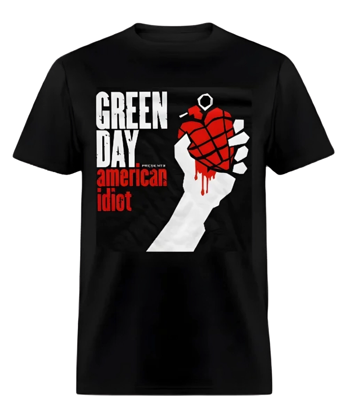 Green Day – American Idiot | Premium Drop Shoulder T-Shirt